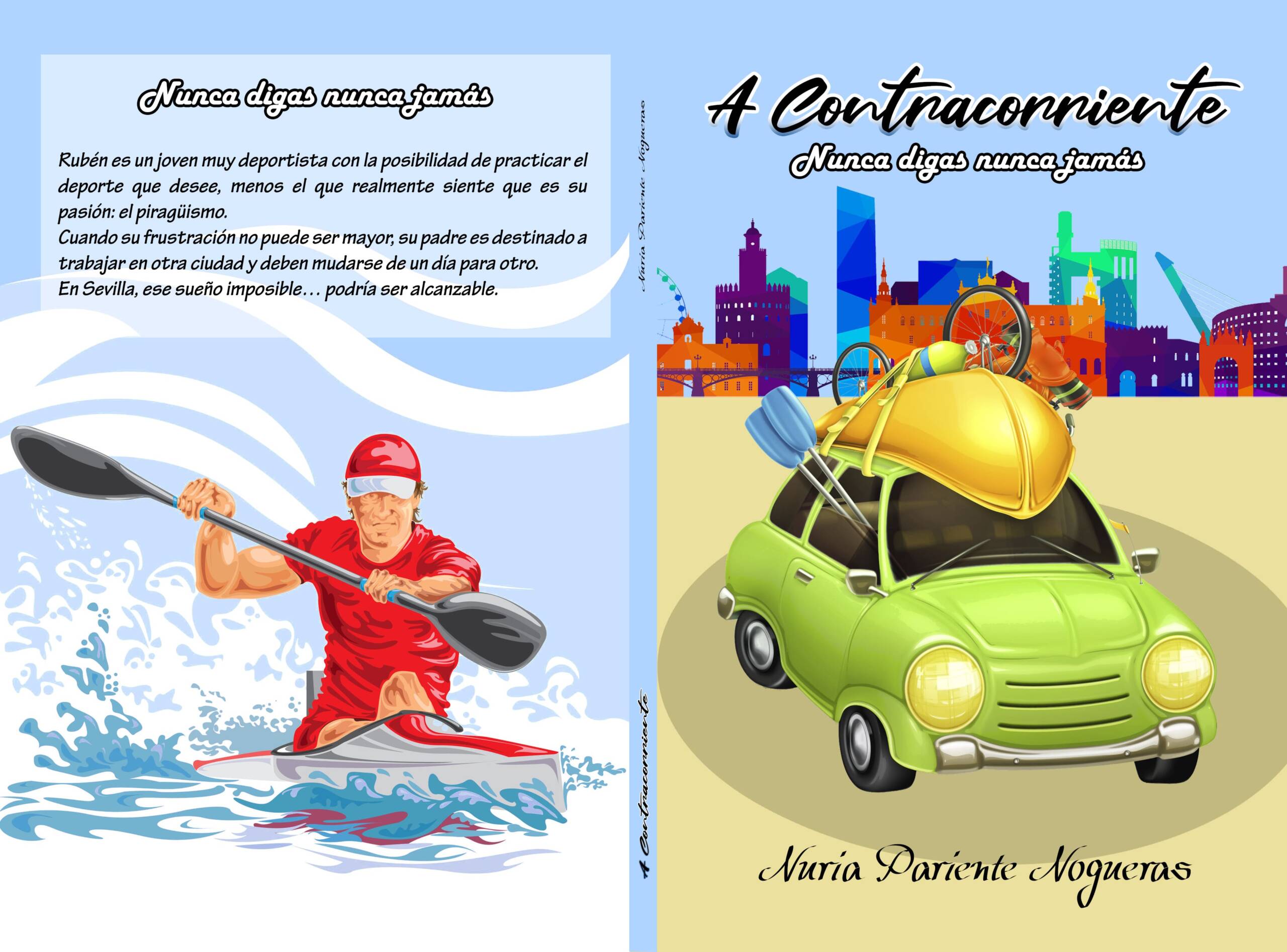 Libro juvenil A contracorriente de Nuria Pariente