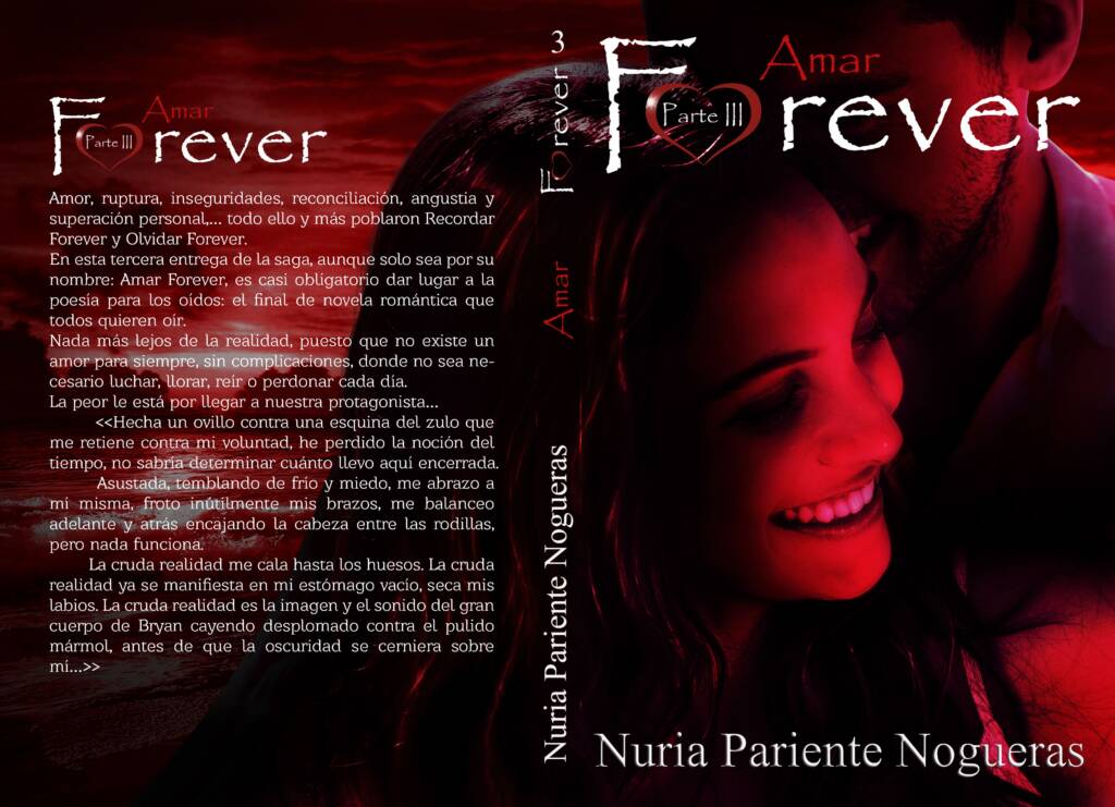 Libro de romance Forever amar de Nuria Pariente