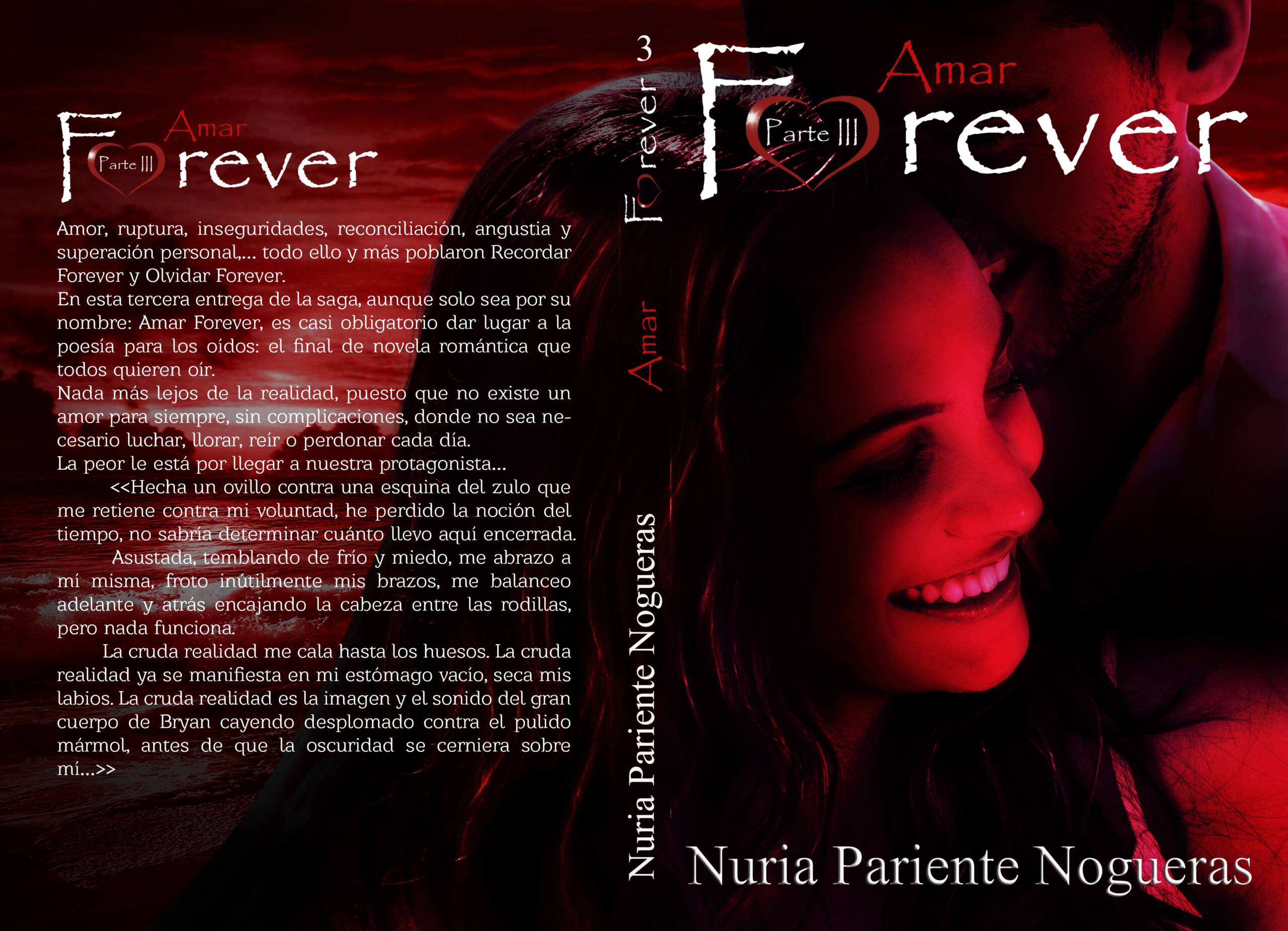 Libro de romance Forever amar de Nuria Pariente