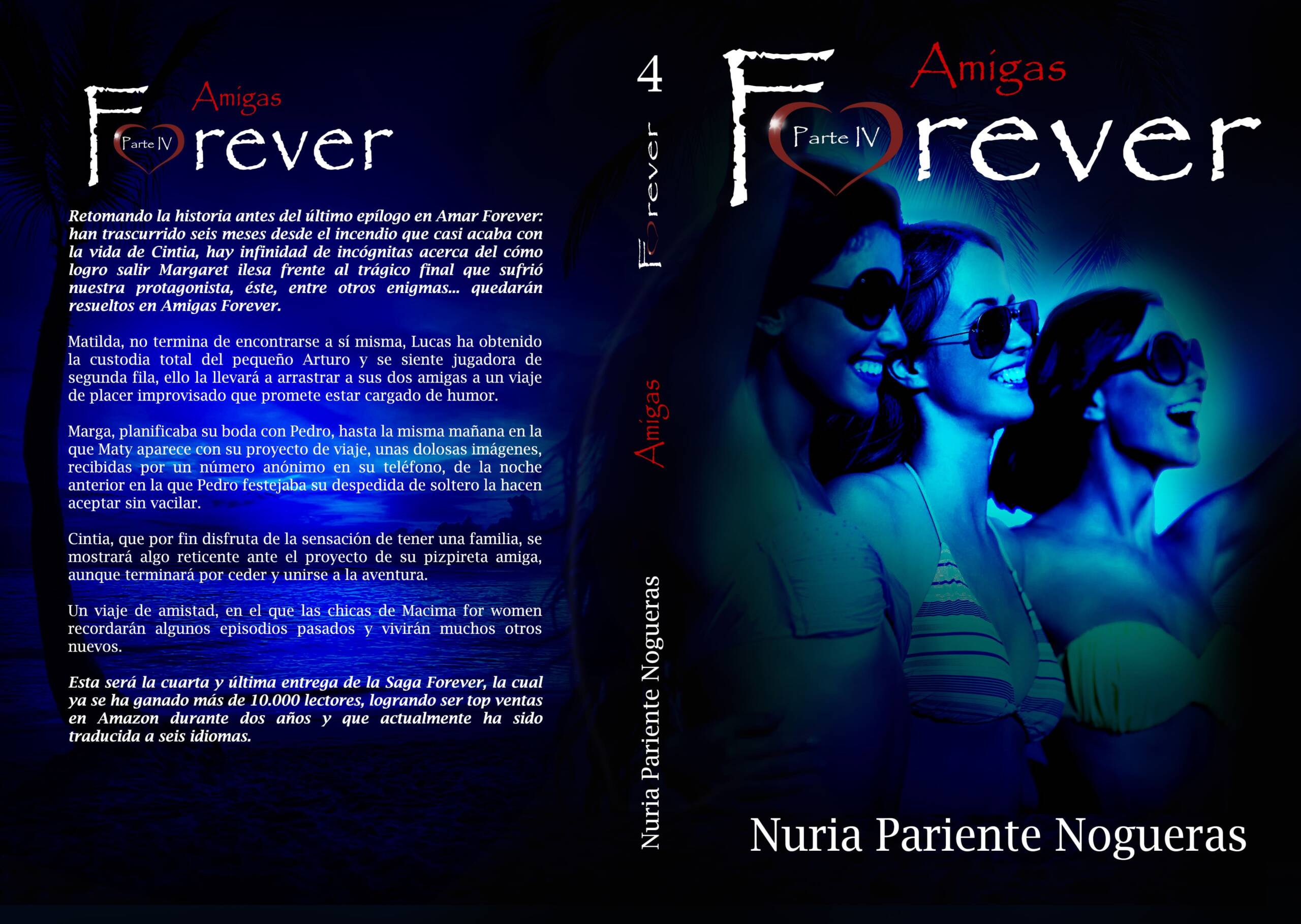 Novela romántica Forever amigas de Nuria Pariente