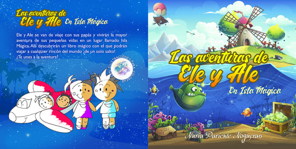 Cuento infantil Las aventuras de Ele y Ale en Isla Mágica de Nuria Pariente