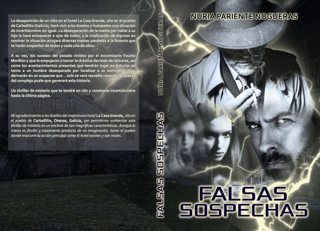 Thriller de misterio Falsas sospechas de Nuria Pariente