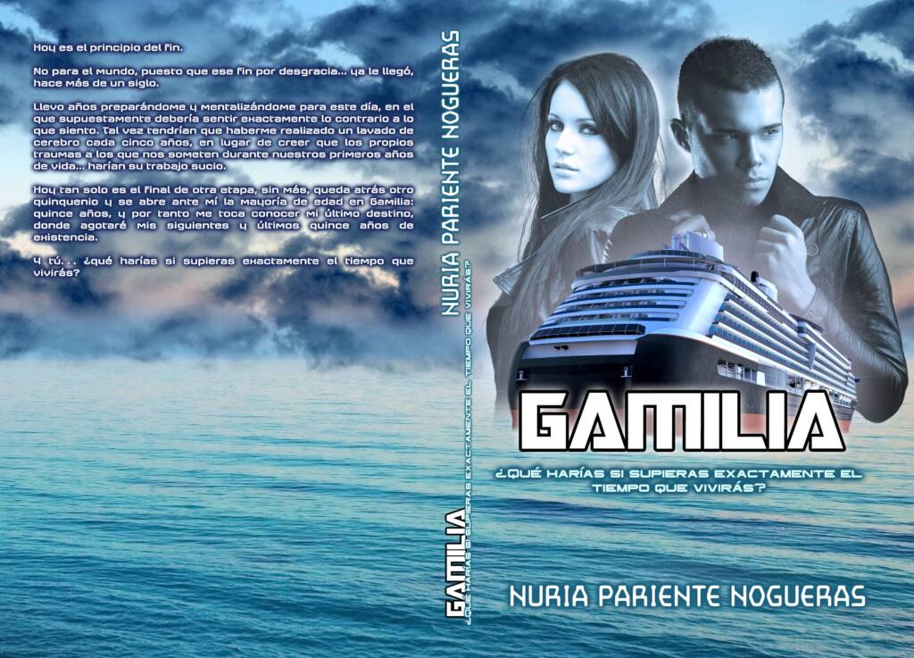 Novela de ciencia ficción distópica Gamilia de Nuria Pariente