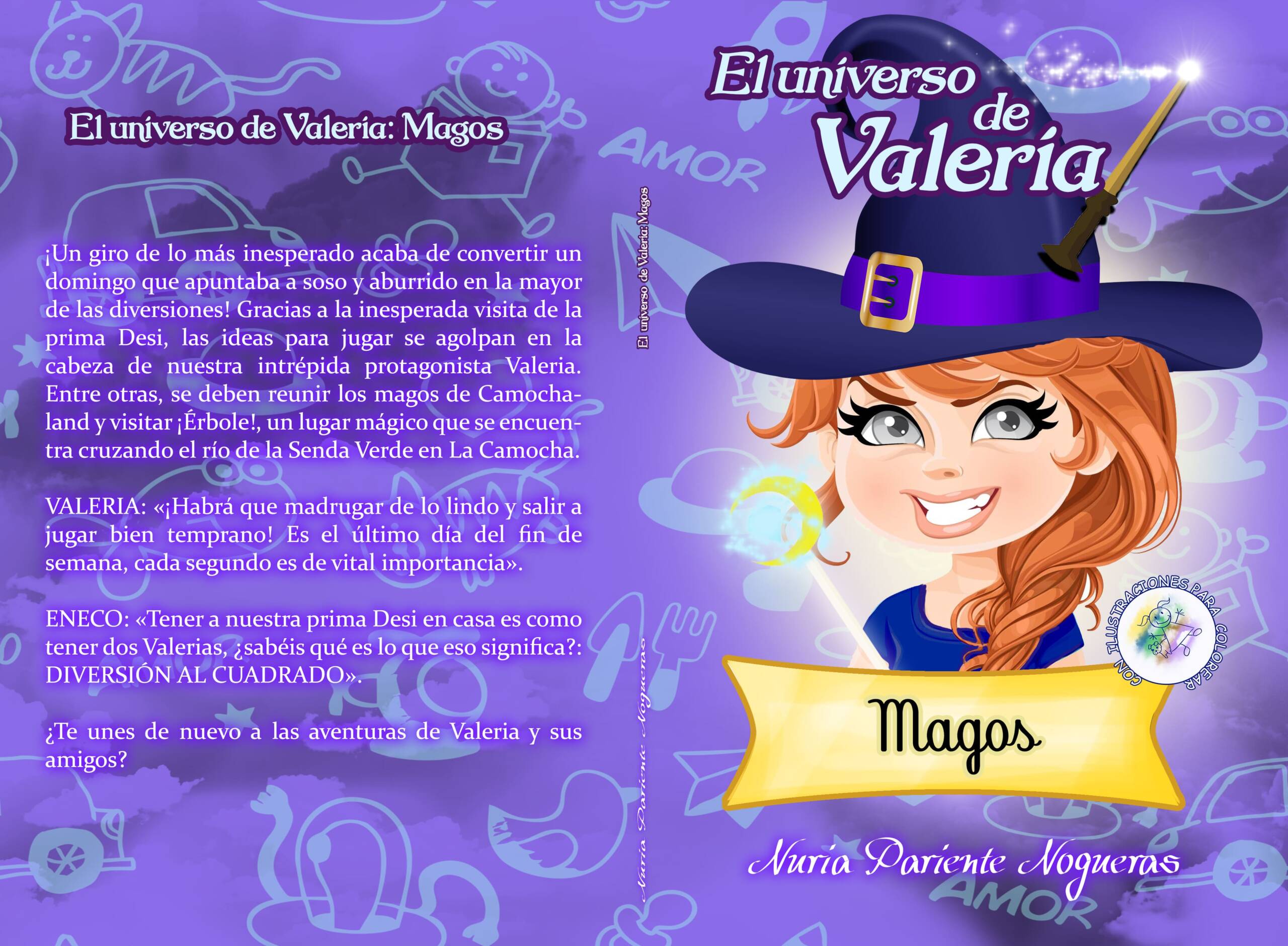 Novela infantil El universo de Valeria magos de Nuria Pariente