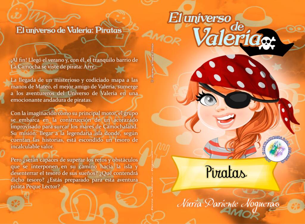 Novela infantil El universo de Valeria Piratas de Nuria Pariente